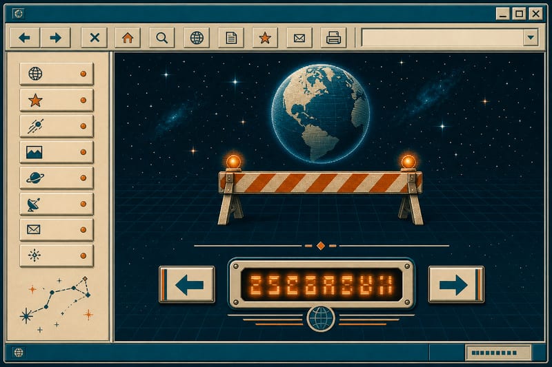 Forgotten Aesthetics of the Early Web